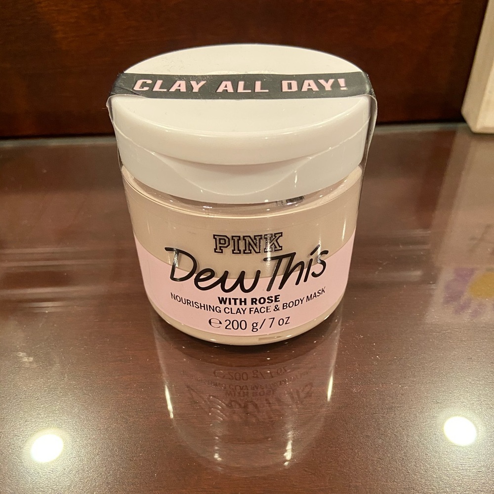 Pink Dew this face and body mask